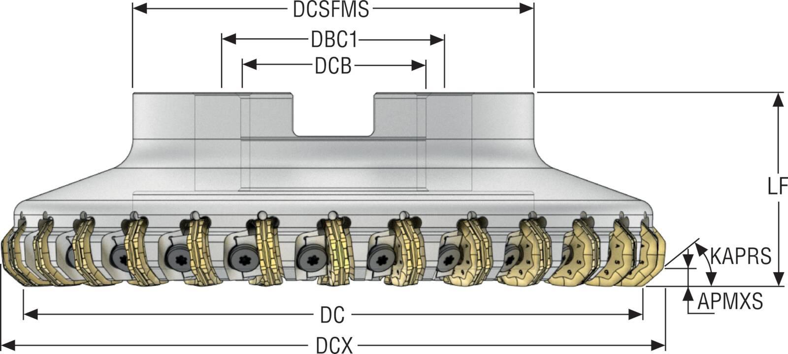 INDEXABLEFMILLS 6.299IN 0.236IN 1.575IN