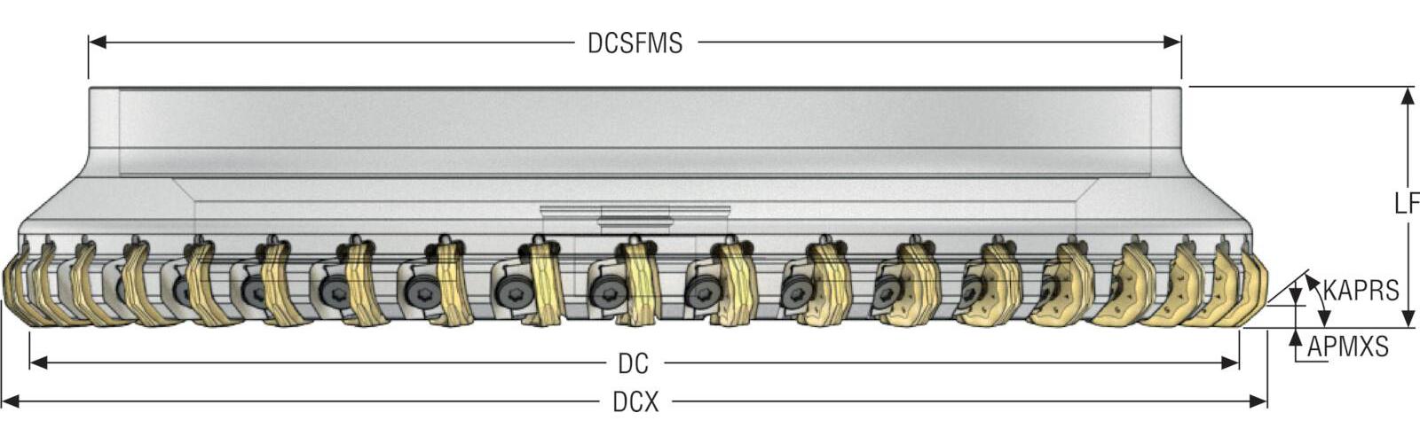 INDEXABLEFMILLS 19.685IN 0.236IN 60