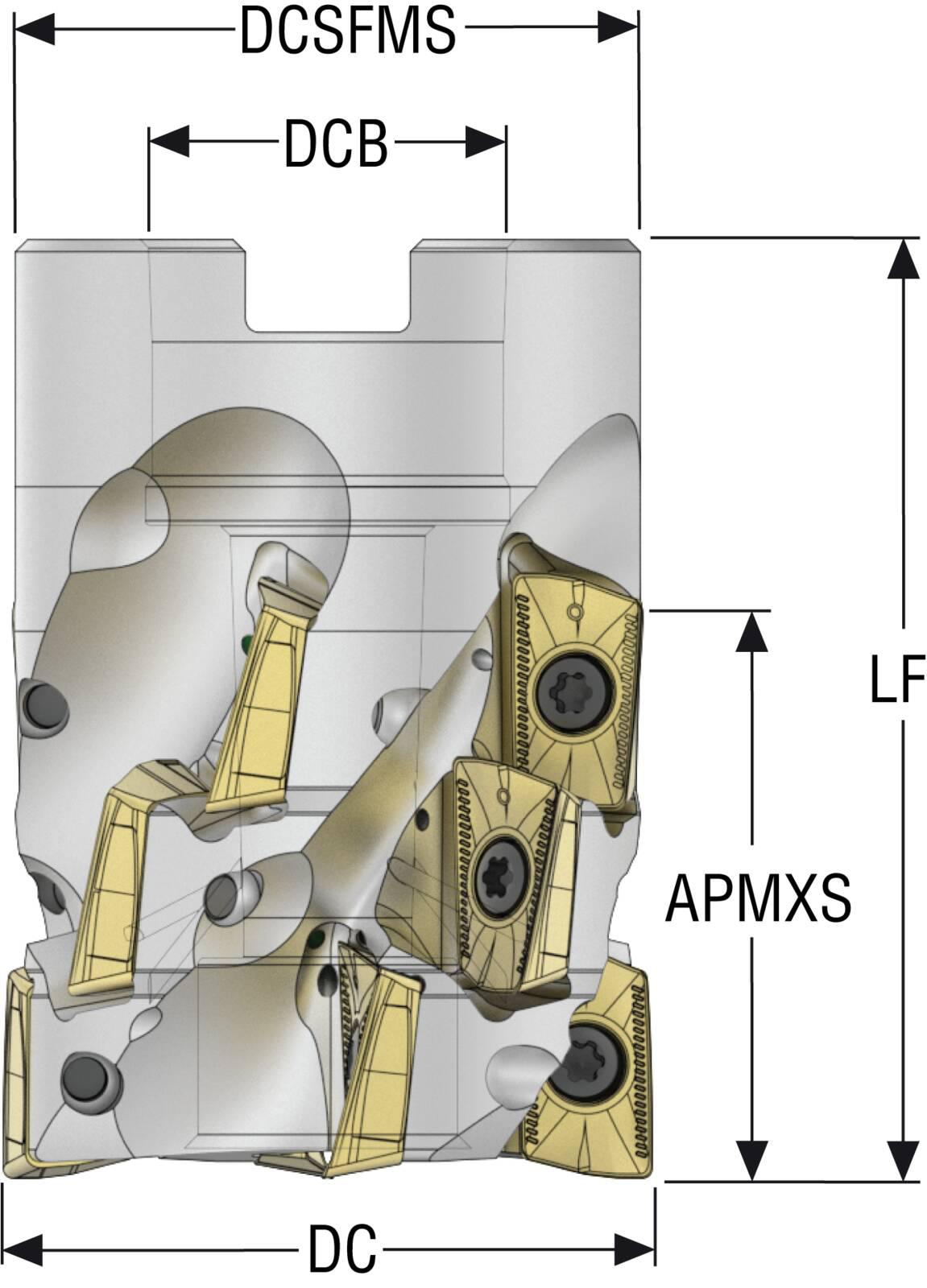 INDEXABLEFMILLS 2.5IN 3.024IN 1IN 4