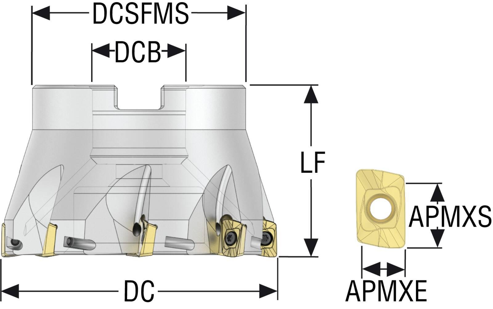 INDEXABLEFMILLS 3.937IN 0.354IN 1.26IN