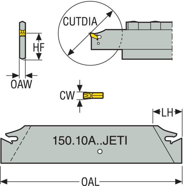 INDEXABLECUTOFFPBL DOUBLE 5.65MM 150.10A