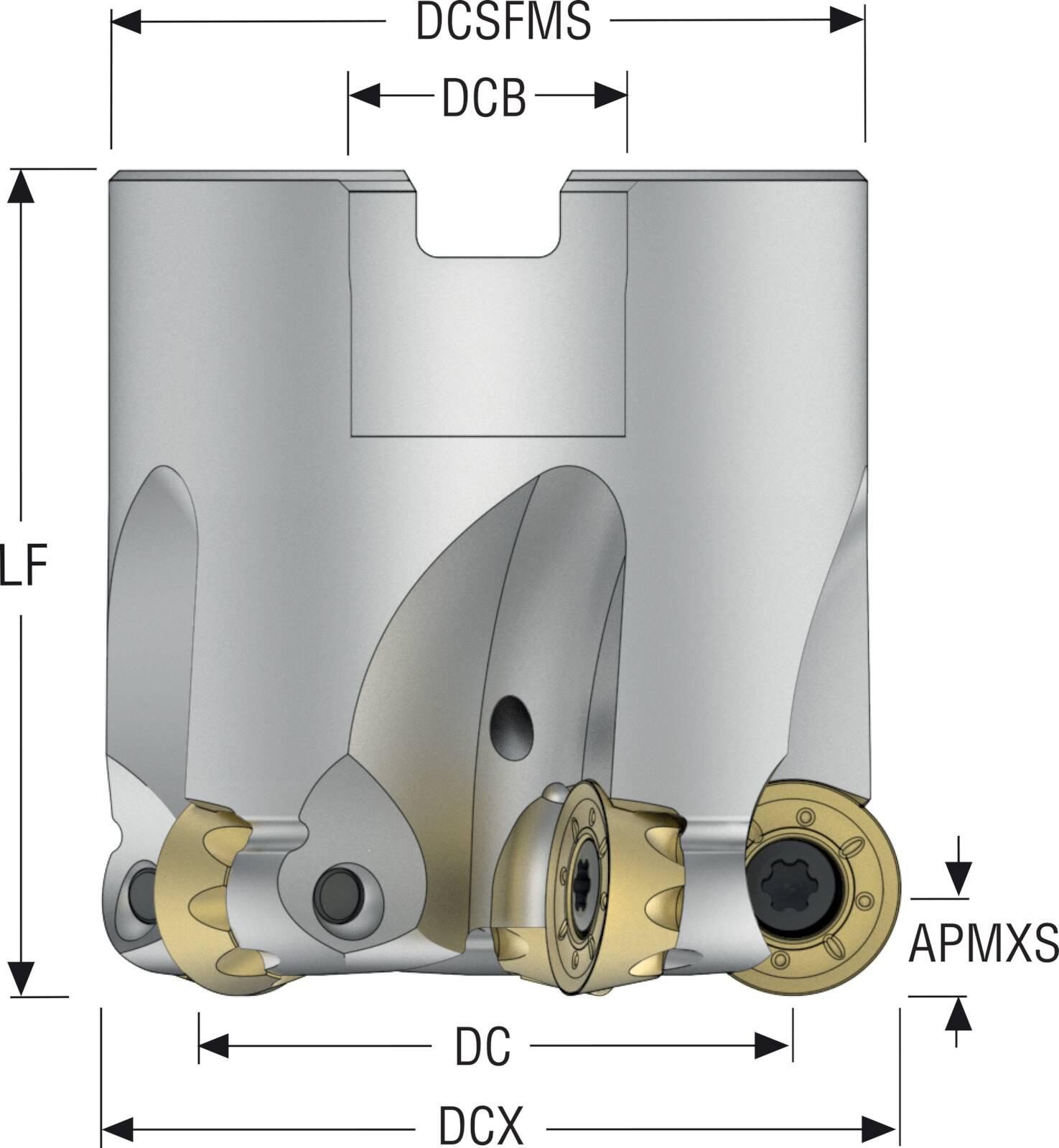 INDEXABLEFMILLS 1.106IN 0.197IN 0.5IN 5