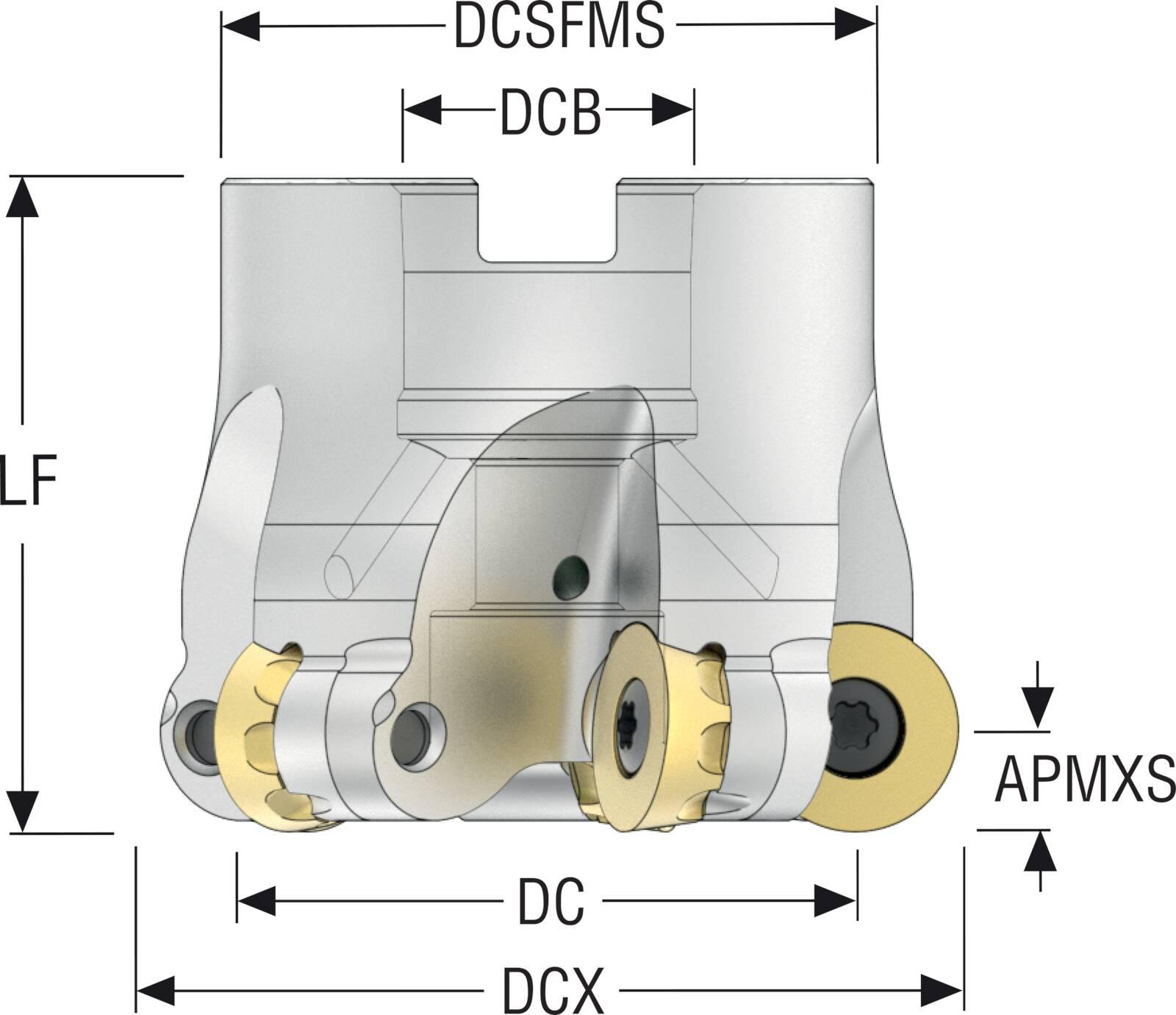 INDEXABLEFMILLS 1.854IN 0.315IN 0.866IN