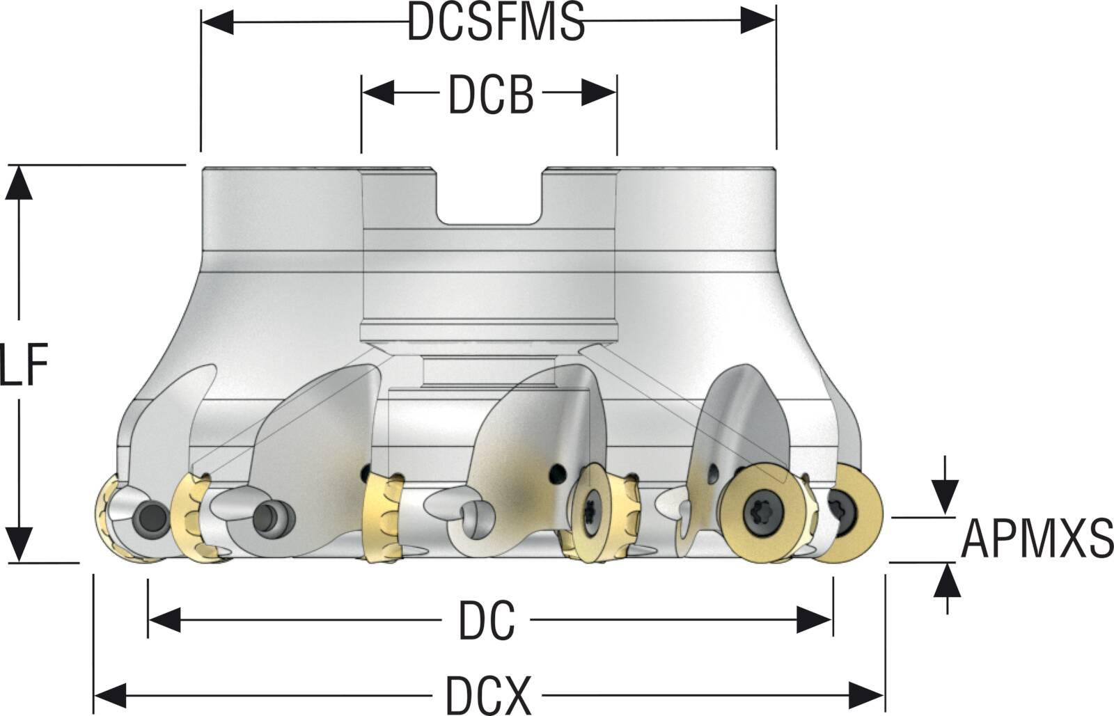 INDEXABLEFMILLS 4.295IN 0.315IN 1.575IN