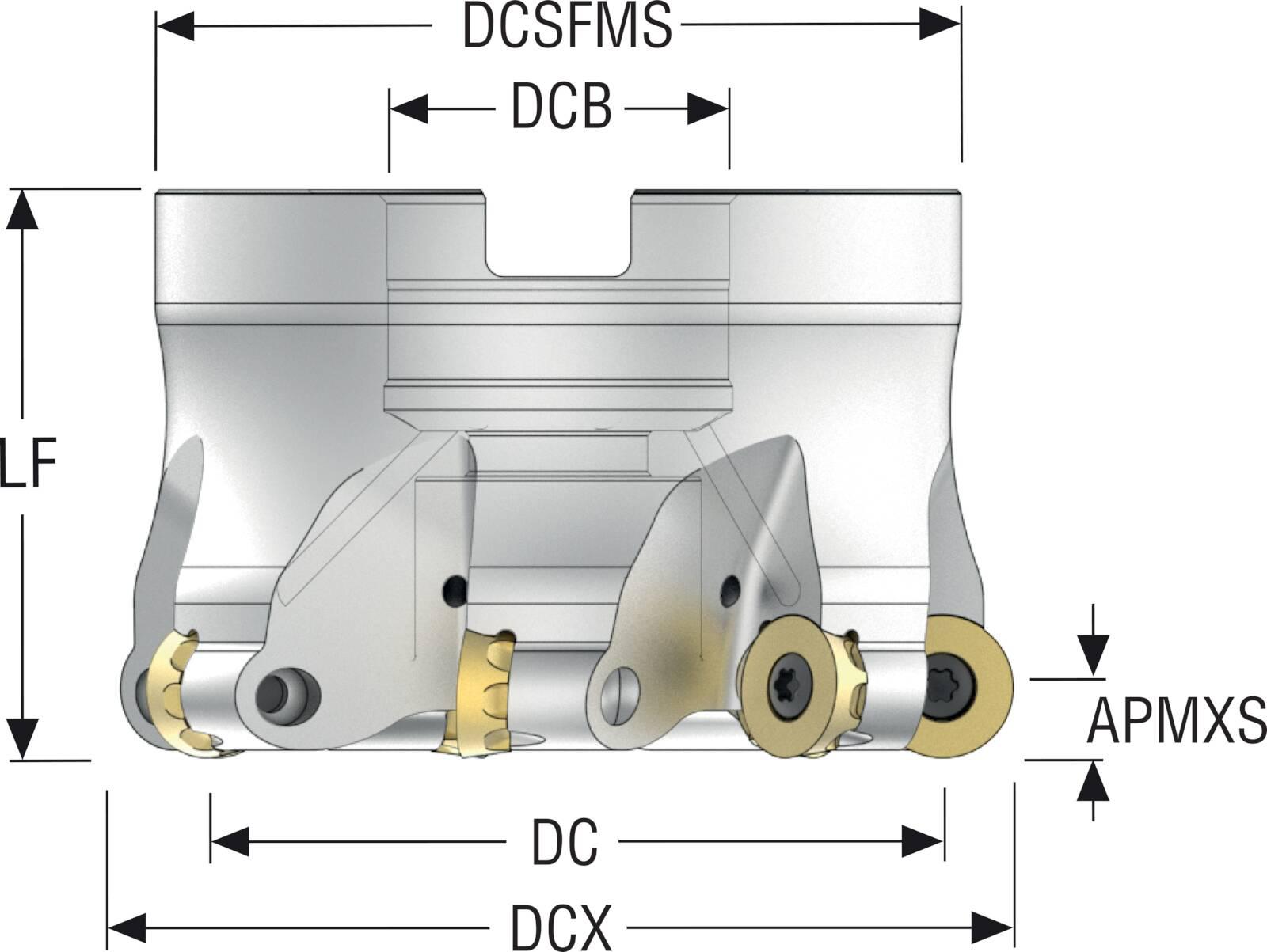 INDEXABLEFMILLS 3.375IN 0.315IN 1.5IN 7