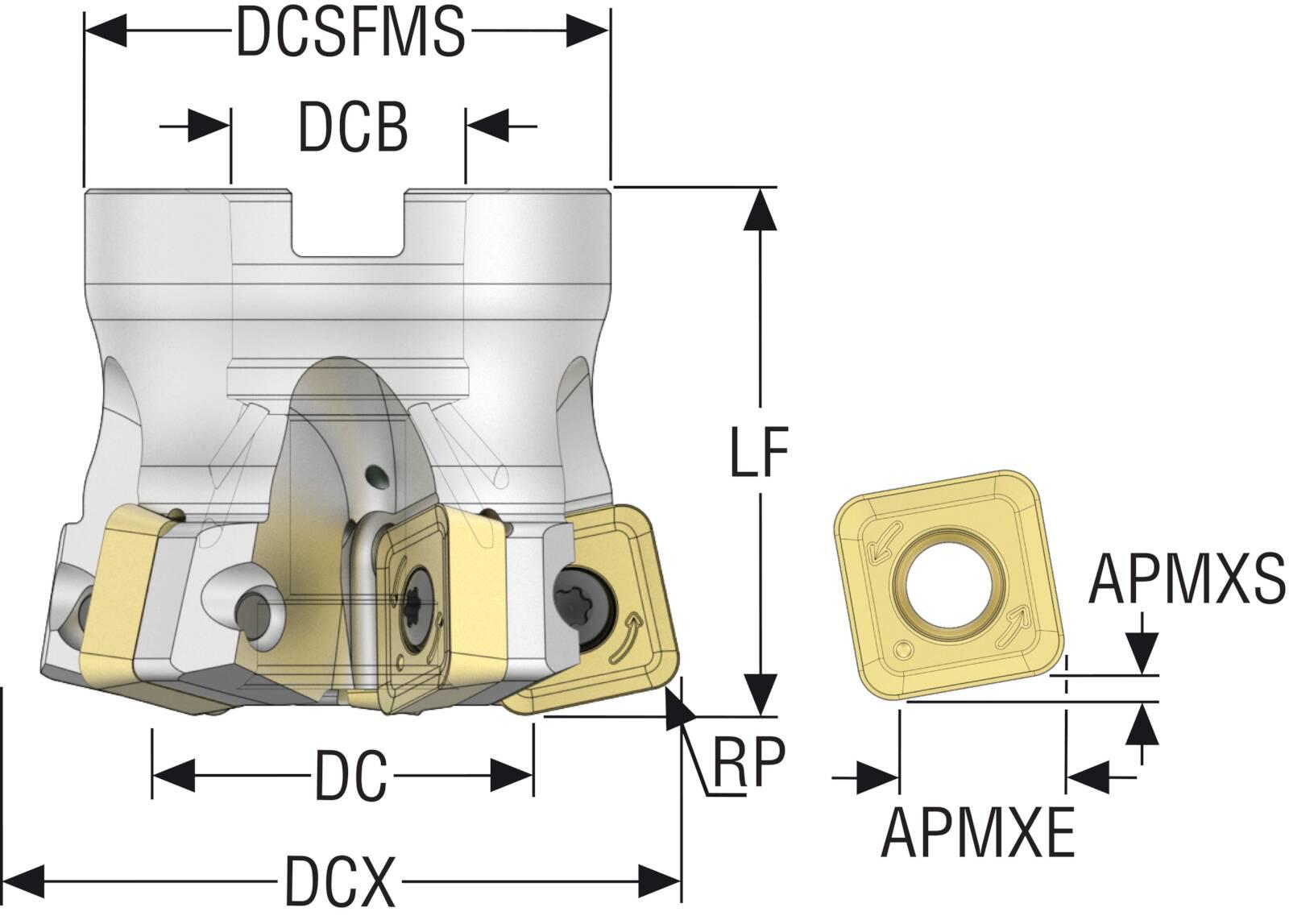INDEXABLEFMILLS 3.764IN 0.098IN 1.575IN