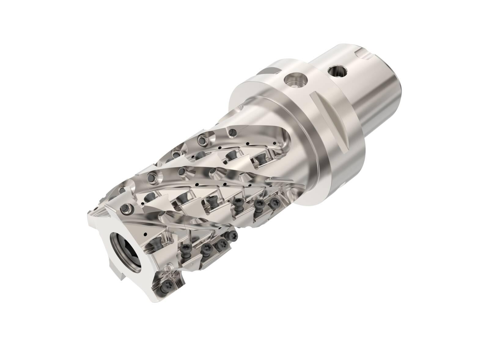 INDEXABLE SQ-SHLDR END MILL 2IN