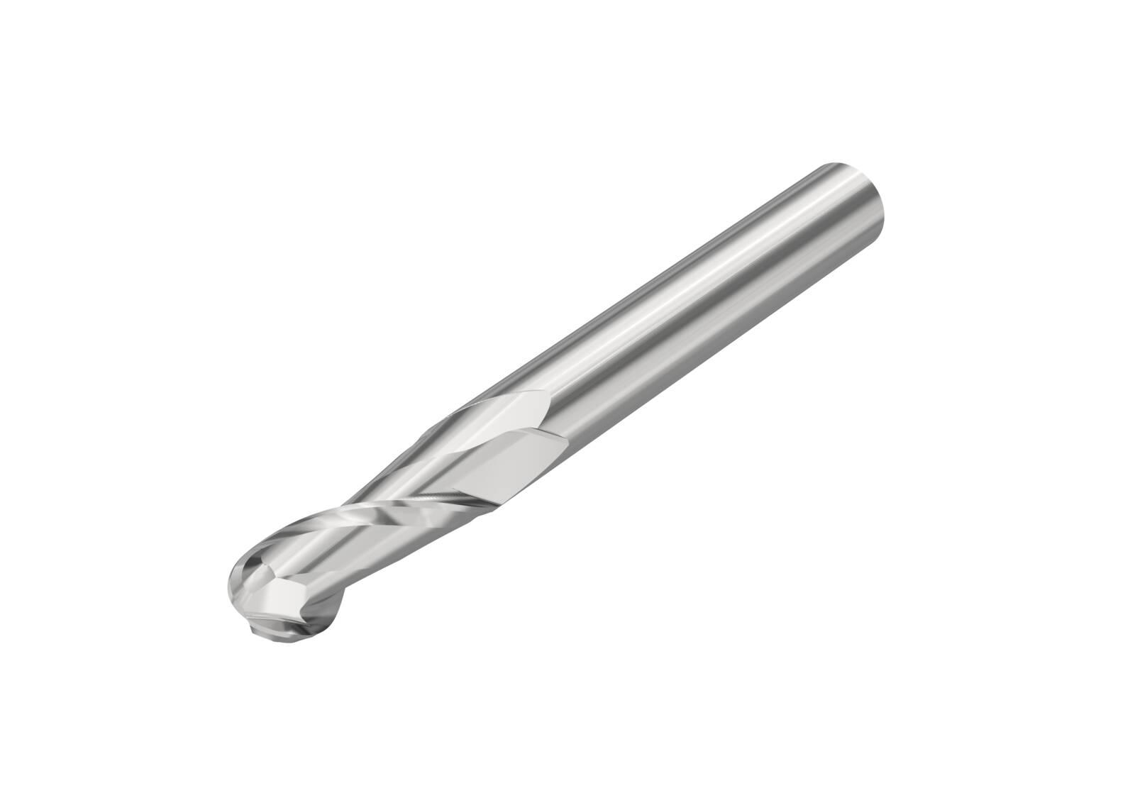 BALL END MILL 0.125IN 0.5IN 2 0.125IN