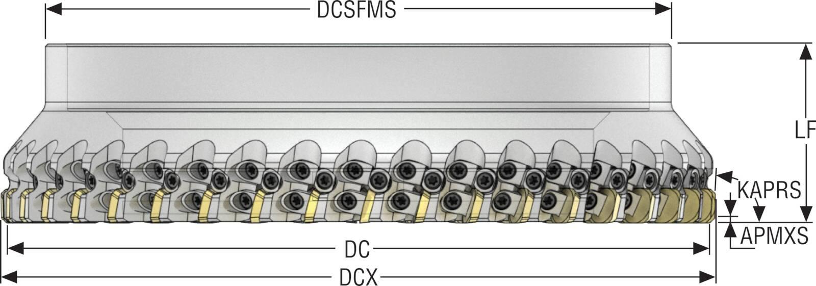 INDEXABLEFMILLS 9.843IN 0.039IN 32