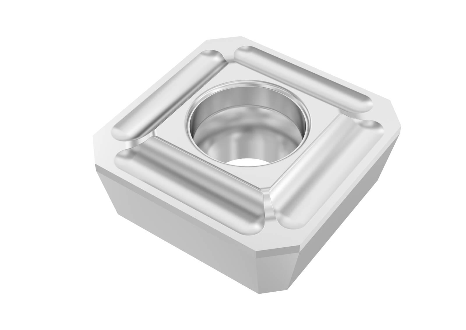 INDEXABLE B N E M CARBIDE CVD COATED