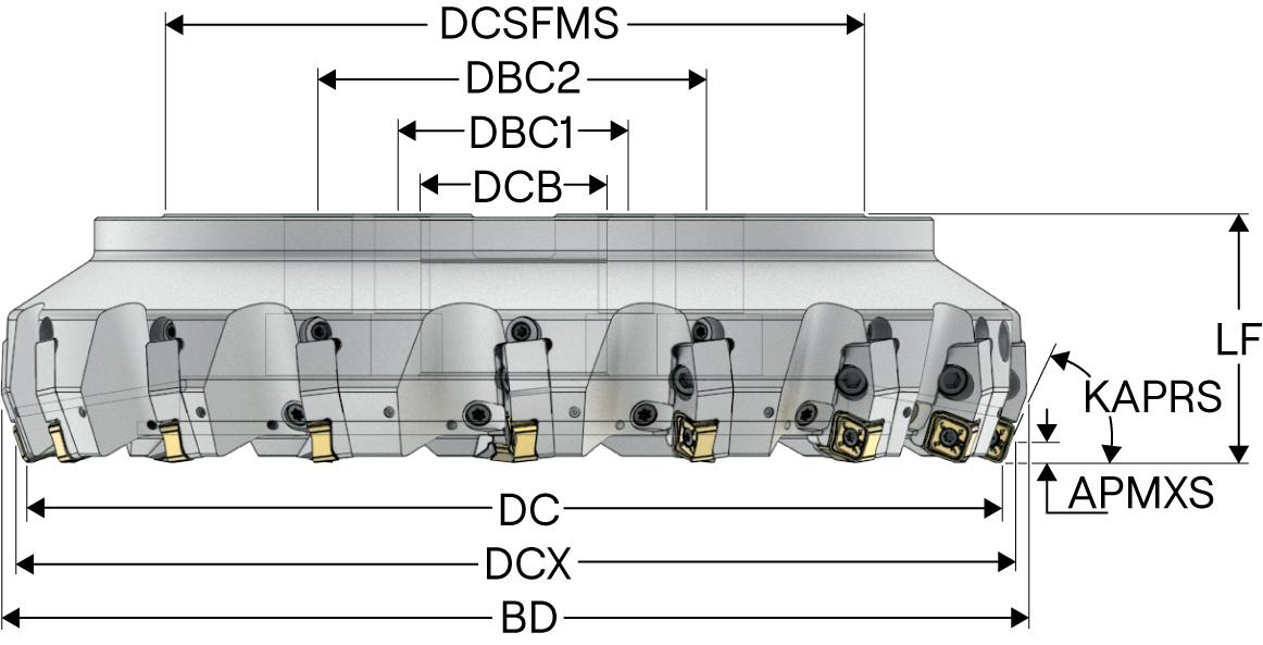INDEXABLEFMILLS 9.843IN 0.315IN 2.362IN