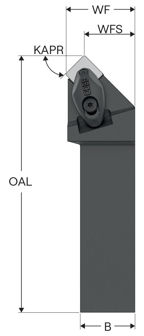 HOLDER TURN ISO DSSN SN..1506.. LH SQ HP