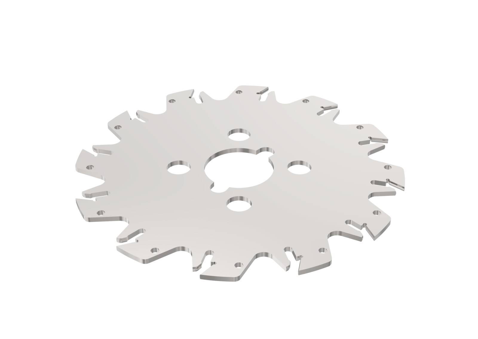 CUTTER MILL DISC INDEXABLE ARBOR HOLE