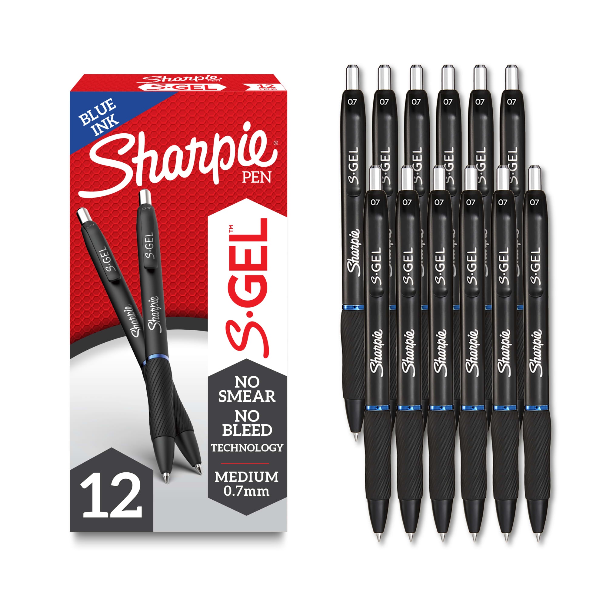 Sharpie® 2096152 Pen, Blue Ink, 0.7 mm Tip Tip