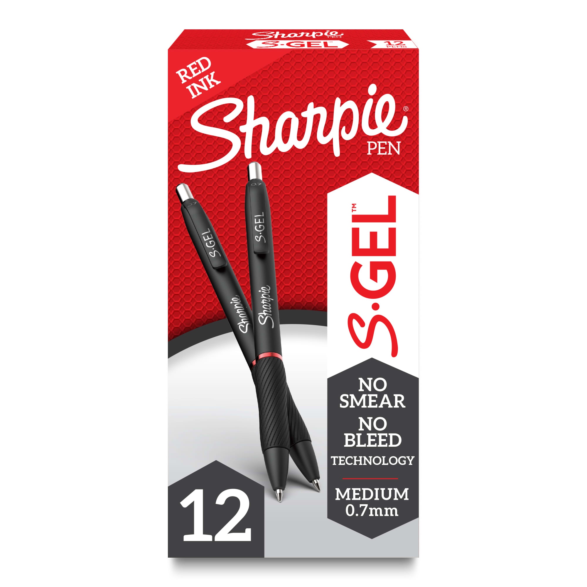 Sharpie® 2096158 Pen, Red Ink, 0.7 mm Tip Tip