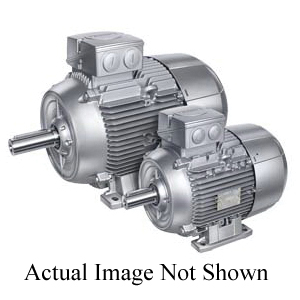 Siemens SIMOTICS 1LE10020CB322FA4 GP Series 4-Pole Standard Efficiency Low Voltage Self-Ventilated Cooling Induction Motor With Terminal Box at Top, IP55 Enclosure, 230 Delta VAC, 400Y/460Y VAC, 50/60 Hz, 3 Phase, 71M Frame, 1350/1650 rpm Speed