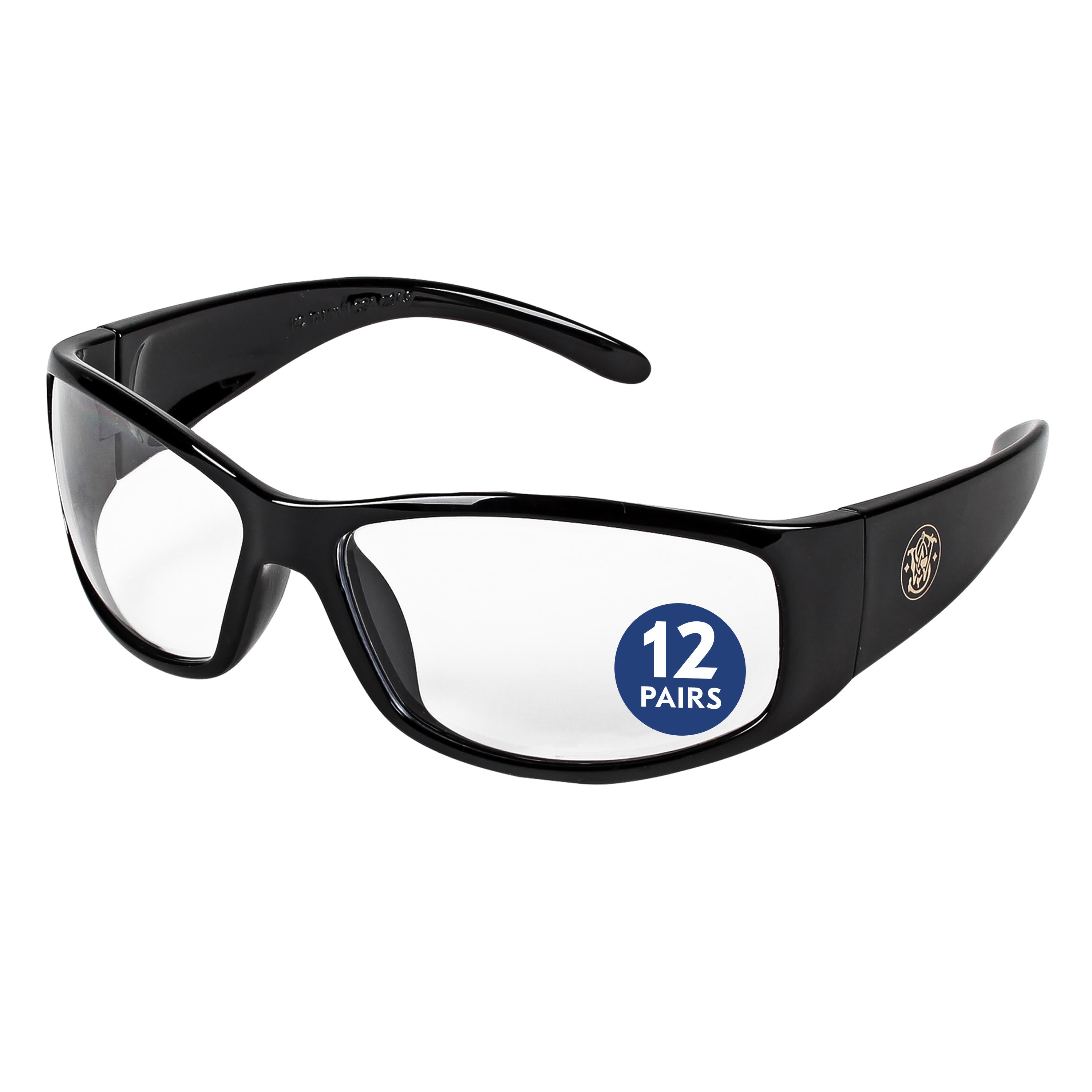 GLASSES SAF A-FOG CLEAR BK NYL UNIV