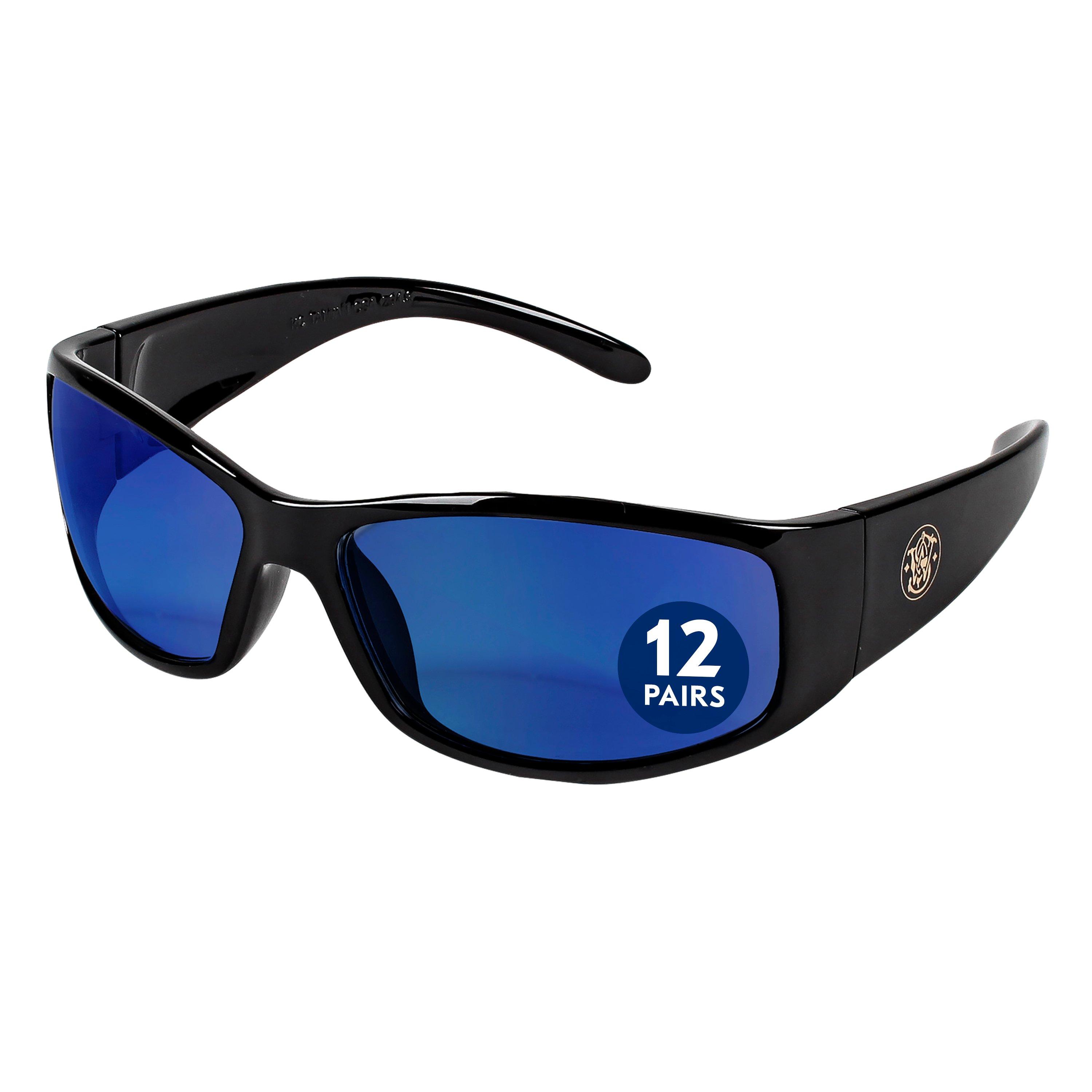 GLASSES SAF A-FOG BL MIR BK NYL UNIV