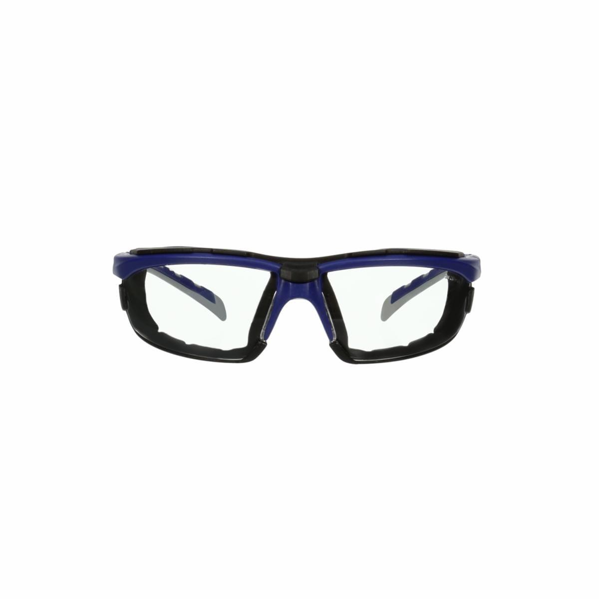 Solus™ 7100203183 2000 Premium Eyewear, Anti-Fog/Anti-Scratch, Clear Lens, Half-Frame Frame, Gray, Plastic Frame, Polycarbonate Lens, ANSI Z87.1-2015