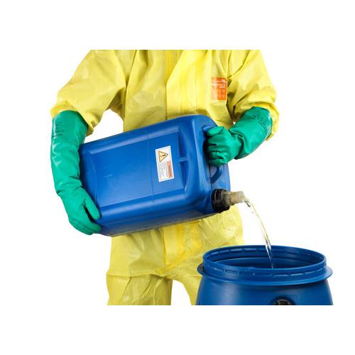 CHEMICAL R GLOVES SZ 10 NITRILE GREEN