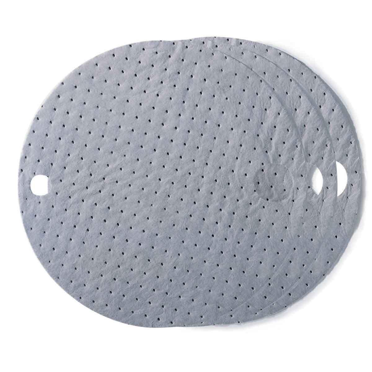 COVER TOP DRUM ABSORBENT 22IN 1PLY 6GAL