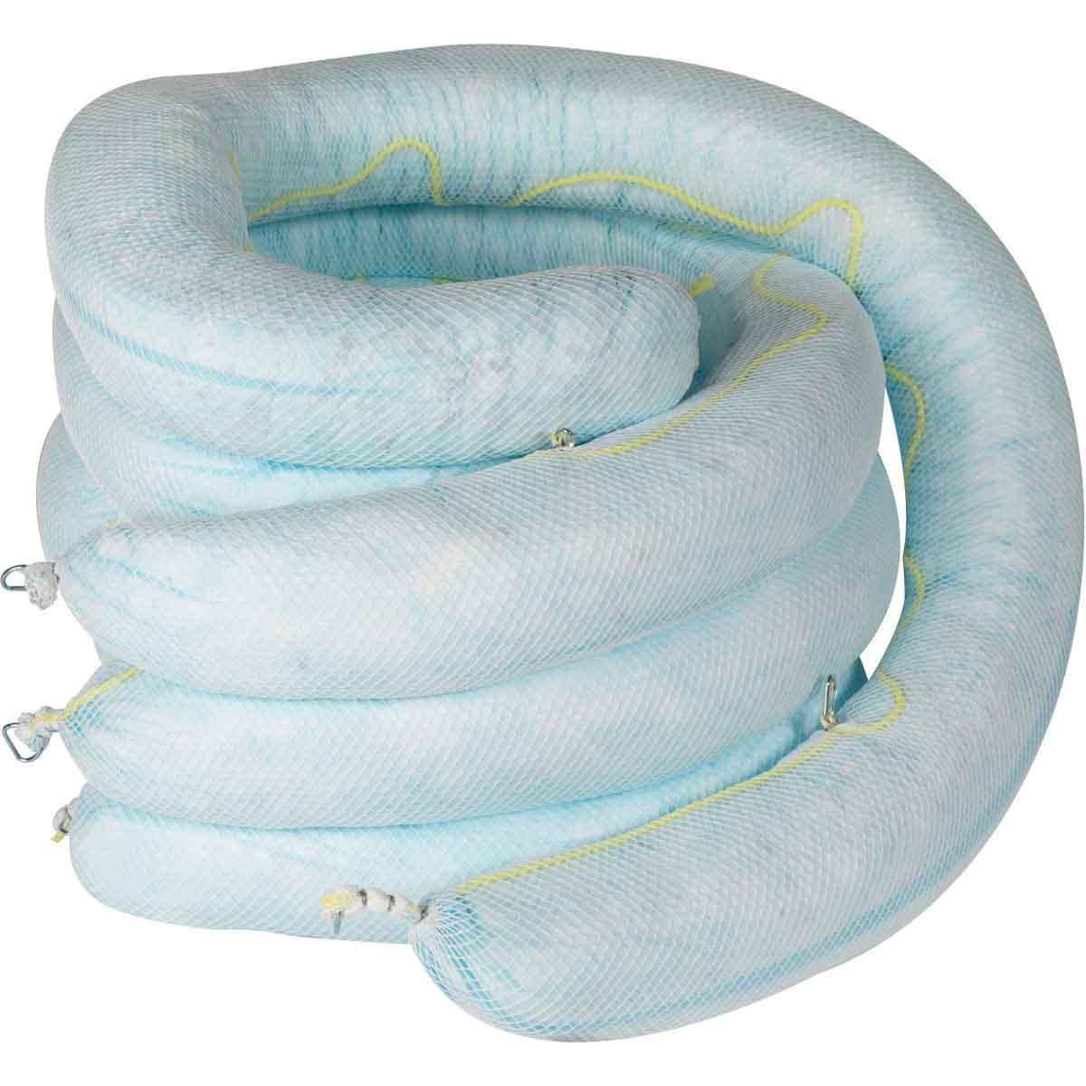 BOOM ABSORBENT 8IN 10FT 65GAL PP BL