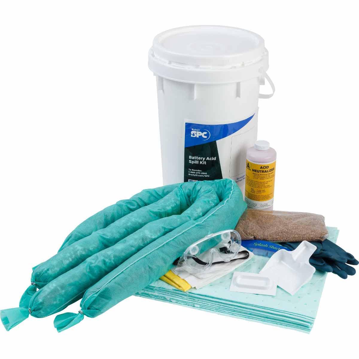 (KIT) BATTERY ACID 6.5 GAL SPILL KIT