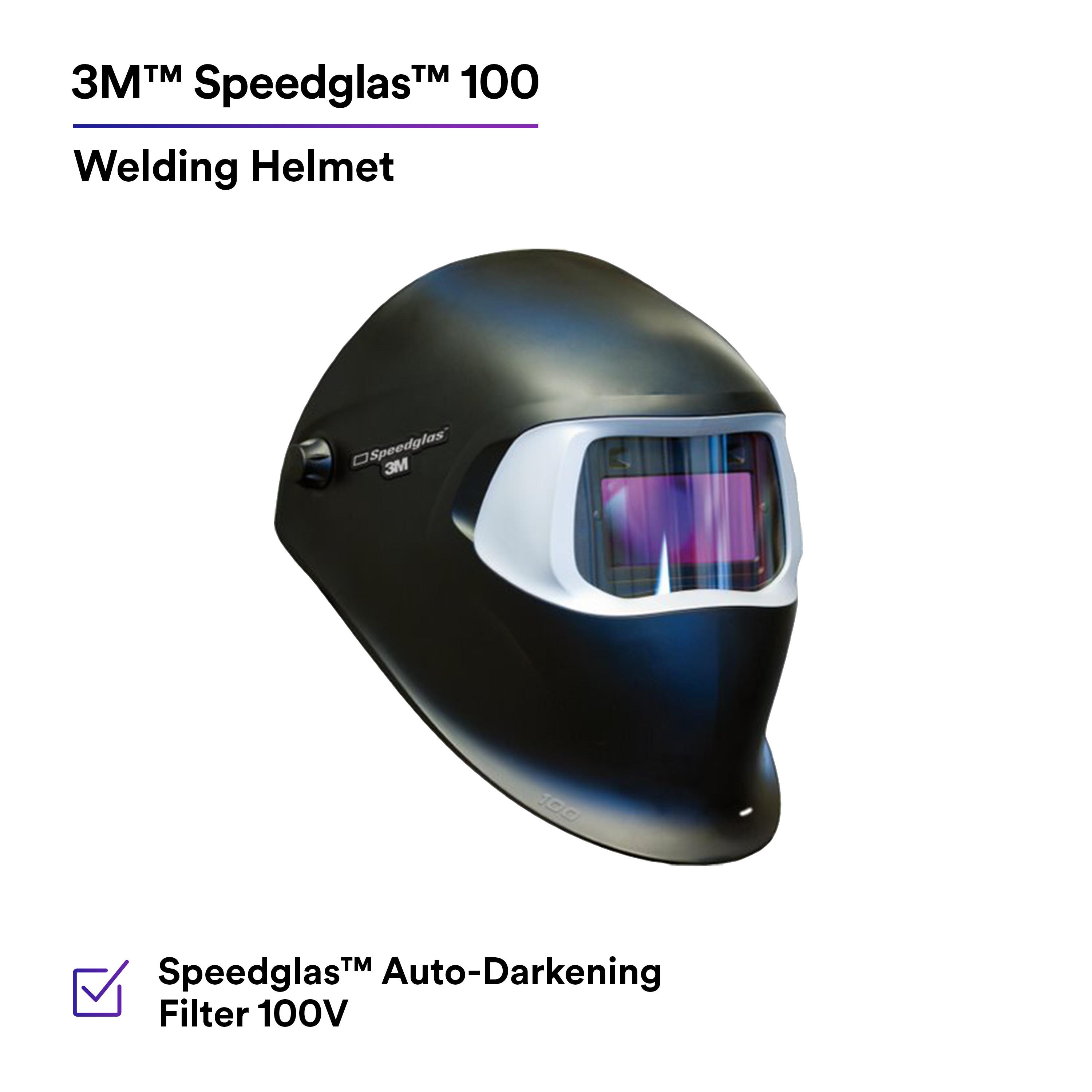 WLDG HELMET 8TO12 BLACK 1.73 X 3.66IN