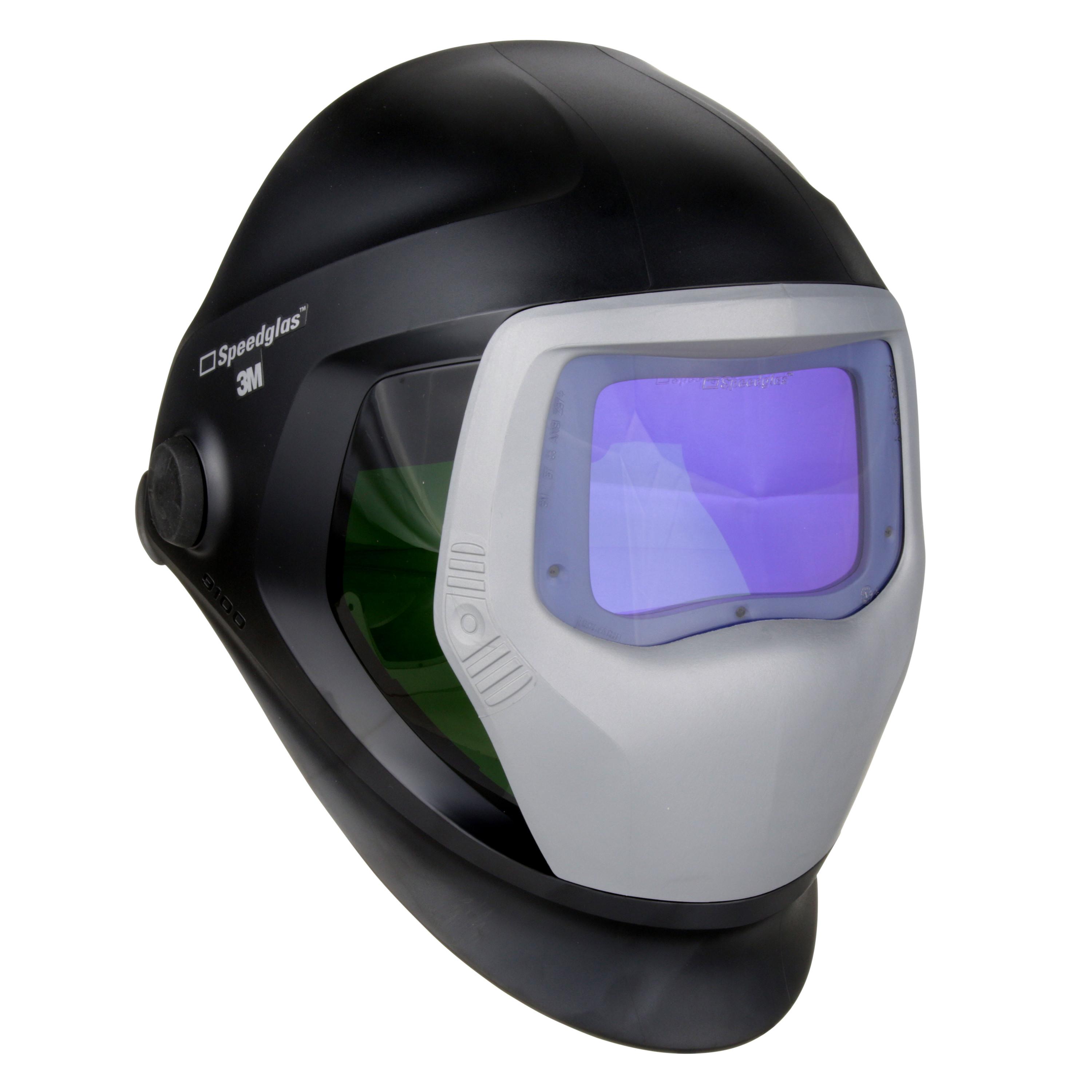 WLDG HELMET 5 8TO13 BLACK/SILVER
