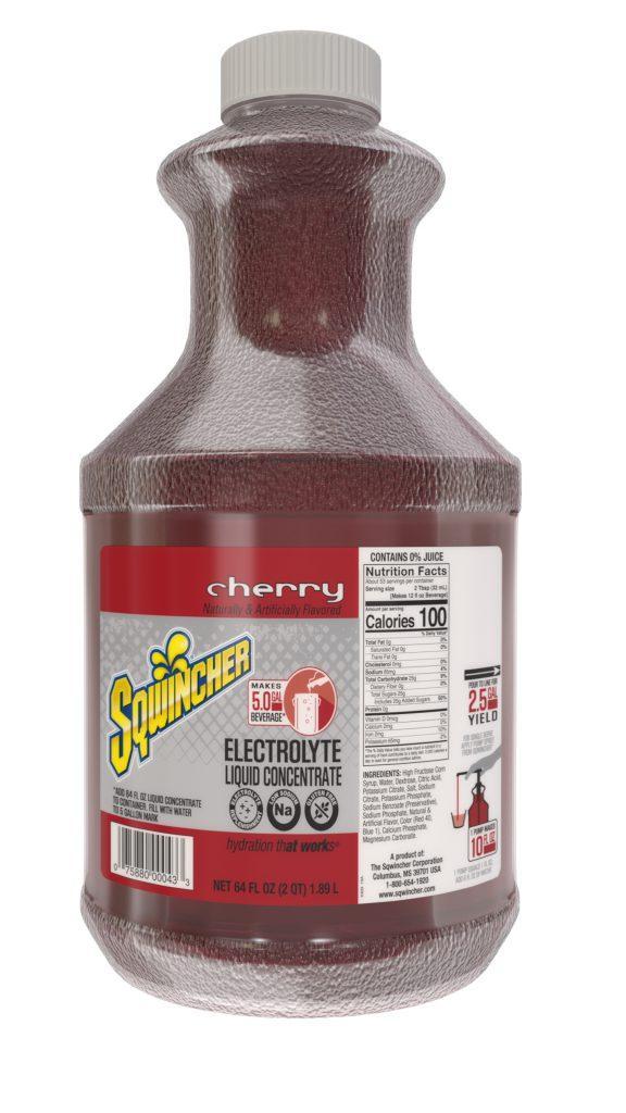 SQWINCHER CONC. 64OZ LIQUID CHERRY