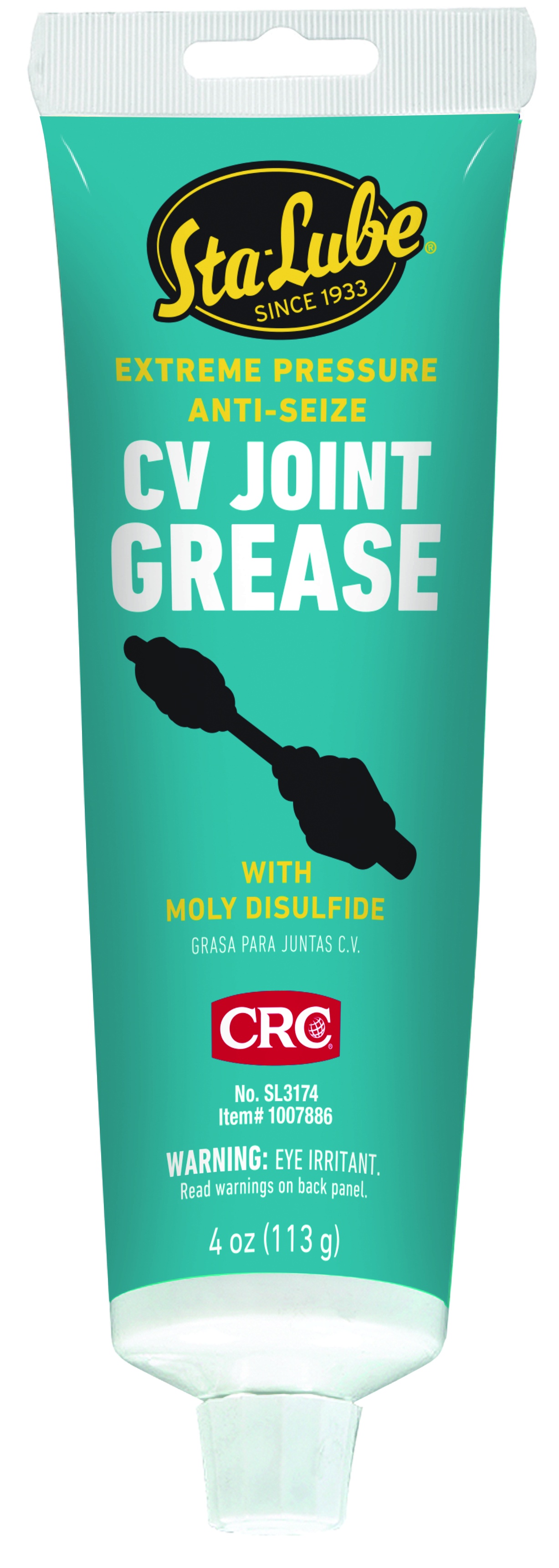 GREASE JT CARDED TUBE 4OZ DARK GRA 4OZ