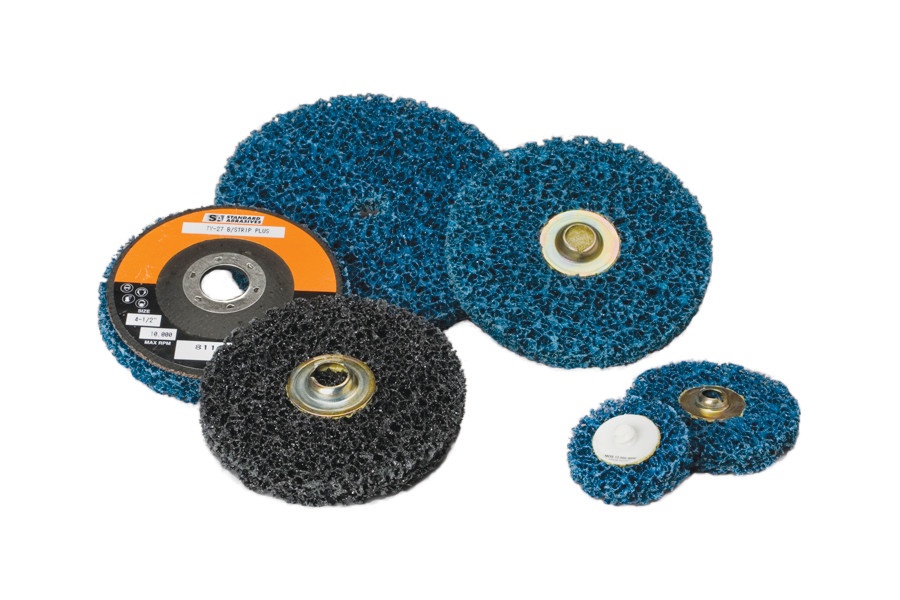 NON-WOVEN ABRSV PL BACK DISC 4IN COARSE