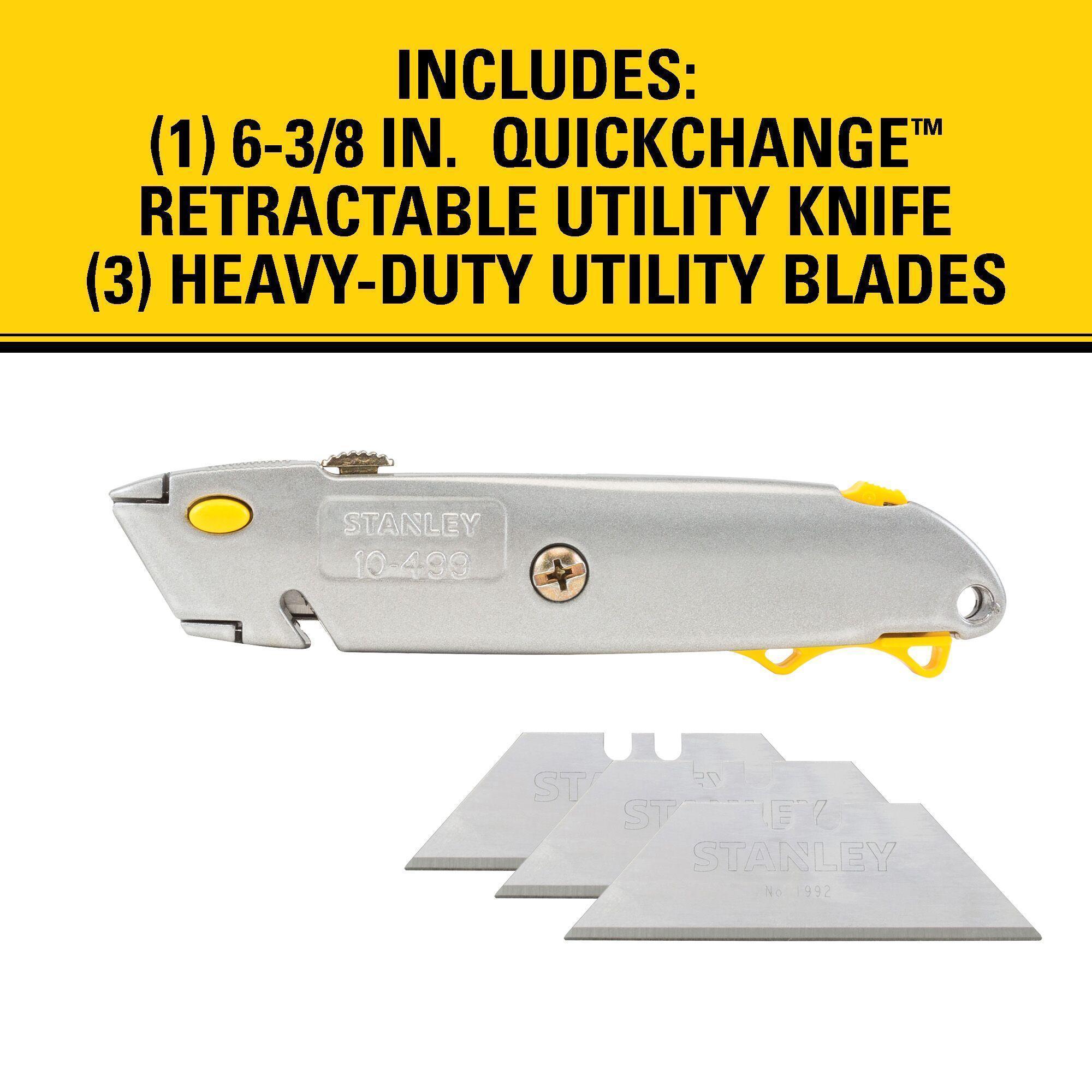 KNIFE UTIL 3-POSN/RETRACTABLE PB CS