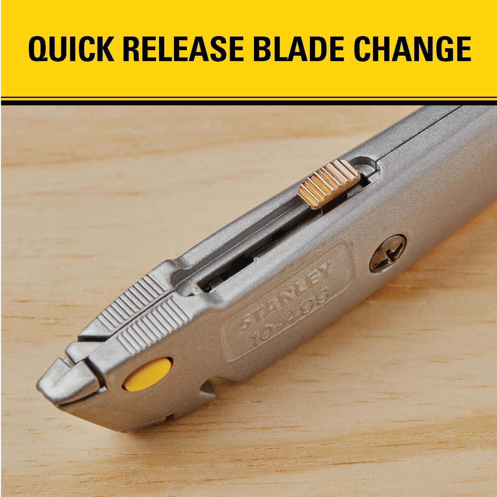 KNIFE UTIL 3-POSN/RETRACTABLE PB CS