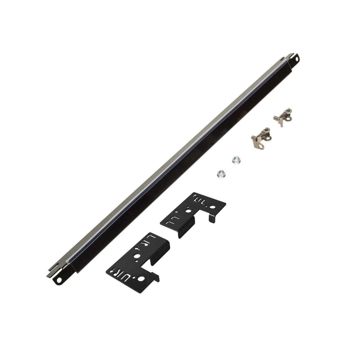 BAR LOCK HNG INSTL FLD GLOSS STL BK