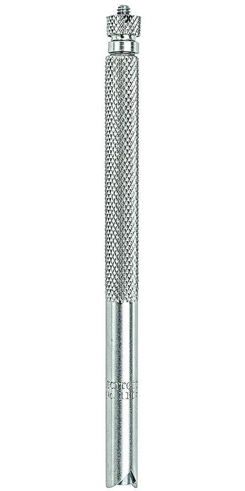 HOLDER GAUGE SATIN CHROME PLD 4INL STL