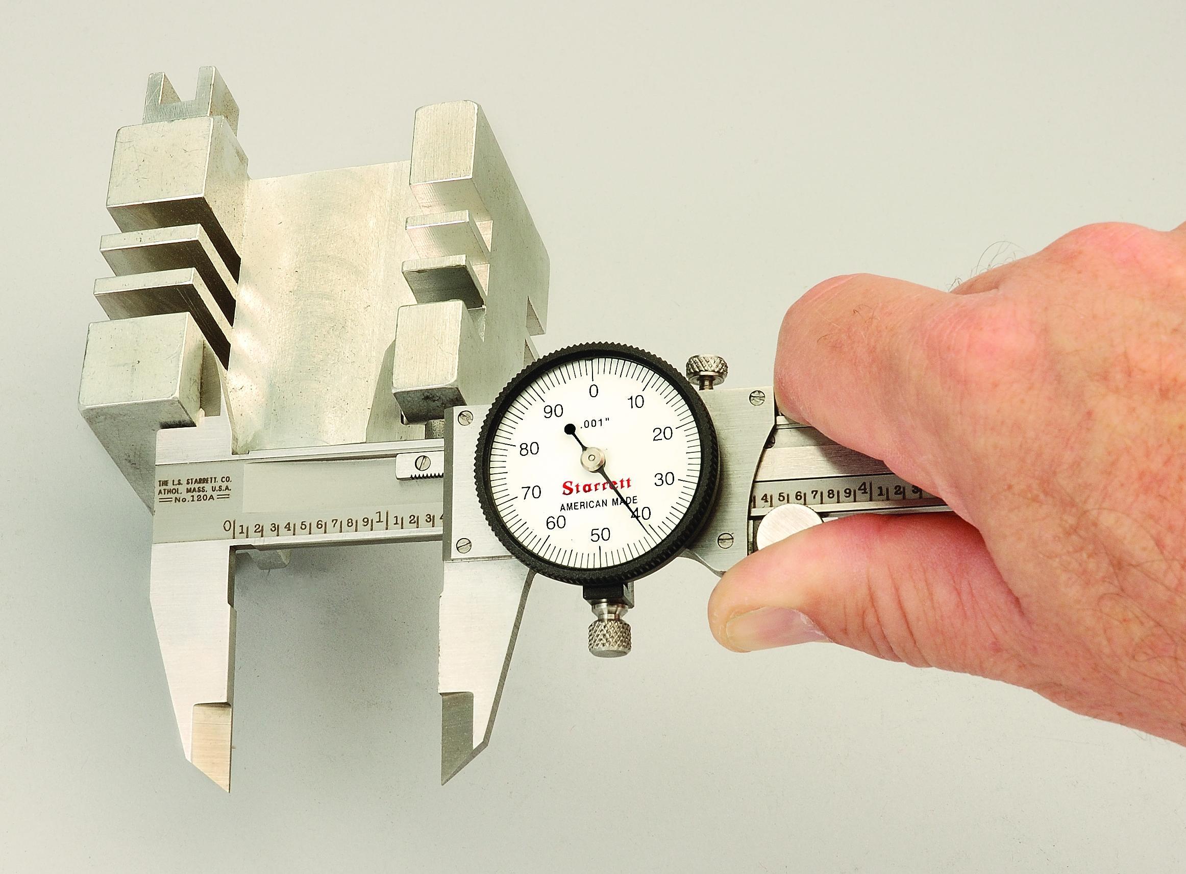 CALIPER DIAL 0-6IN 0.001IN SS SAT SAE
