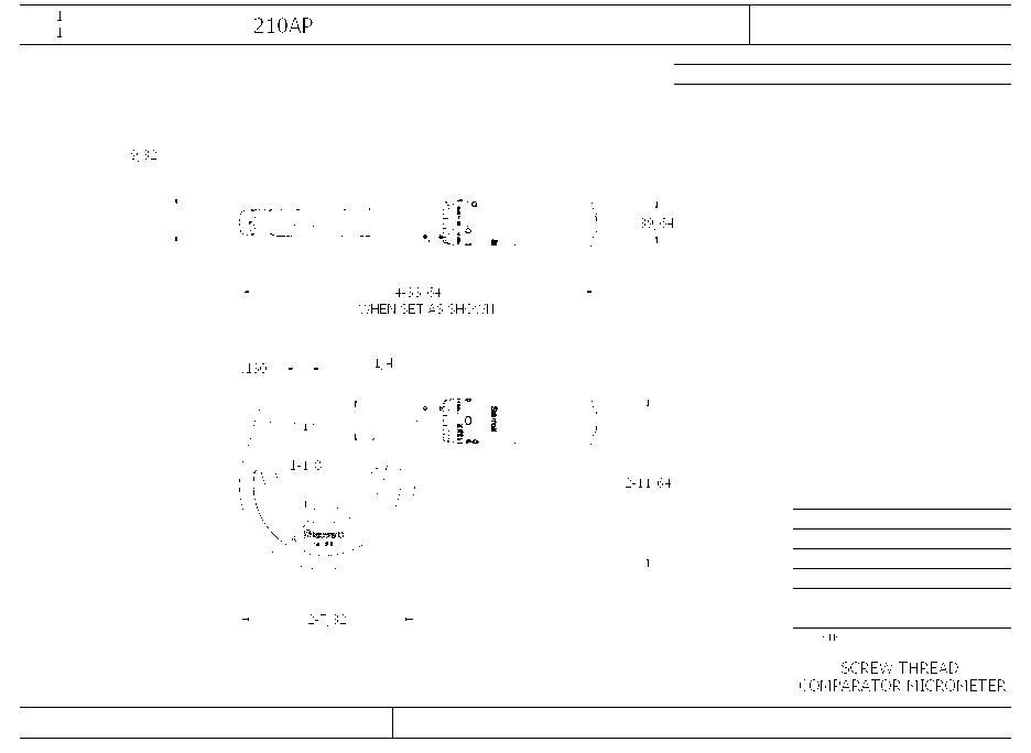 MICROMETER COMPARATOR THRD SCR 0-1IN