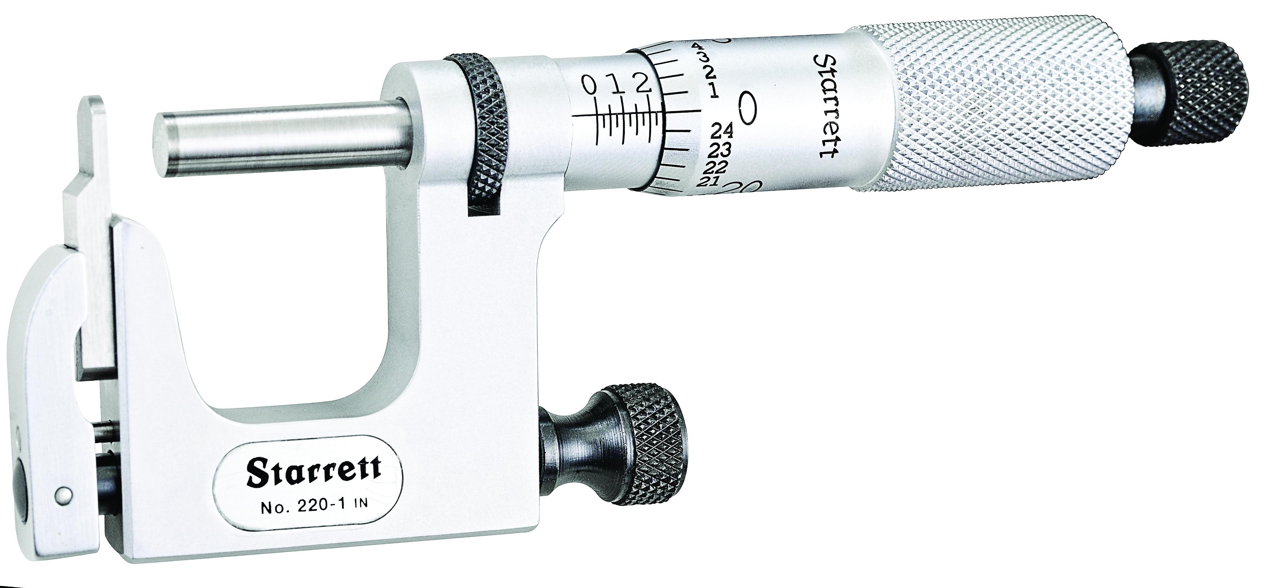 MICROMETER MULTI-ANVIL 0-1IN 0.001IN