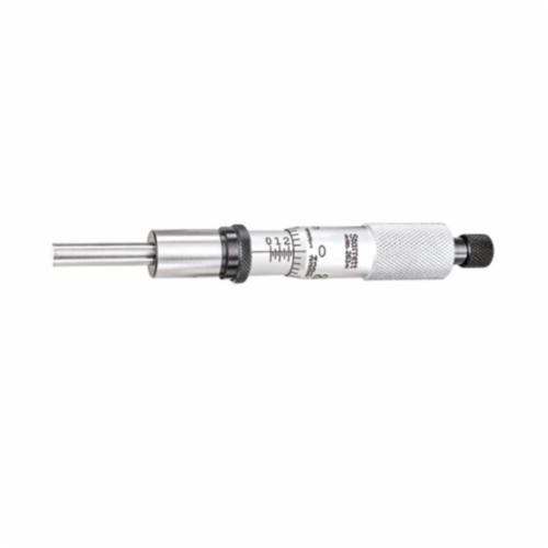 Starrett® 263RL Mechanical Micrometer Head, 0 to 1 in, Graduations: 0.001 in, Steel, Satin Chrome