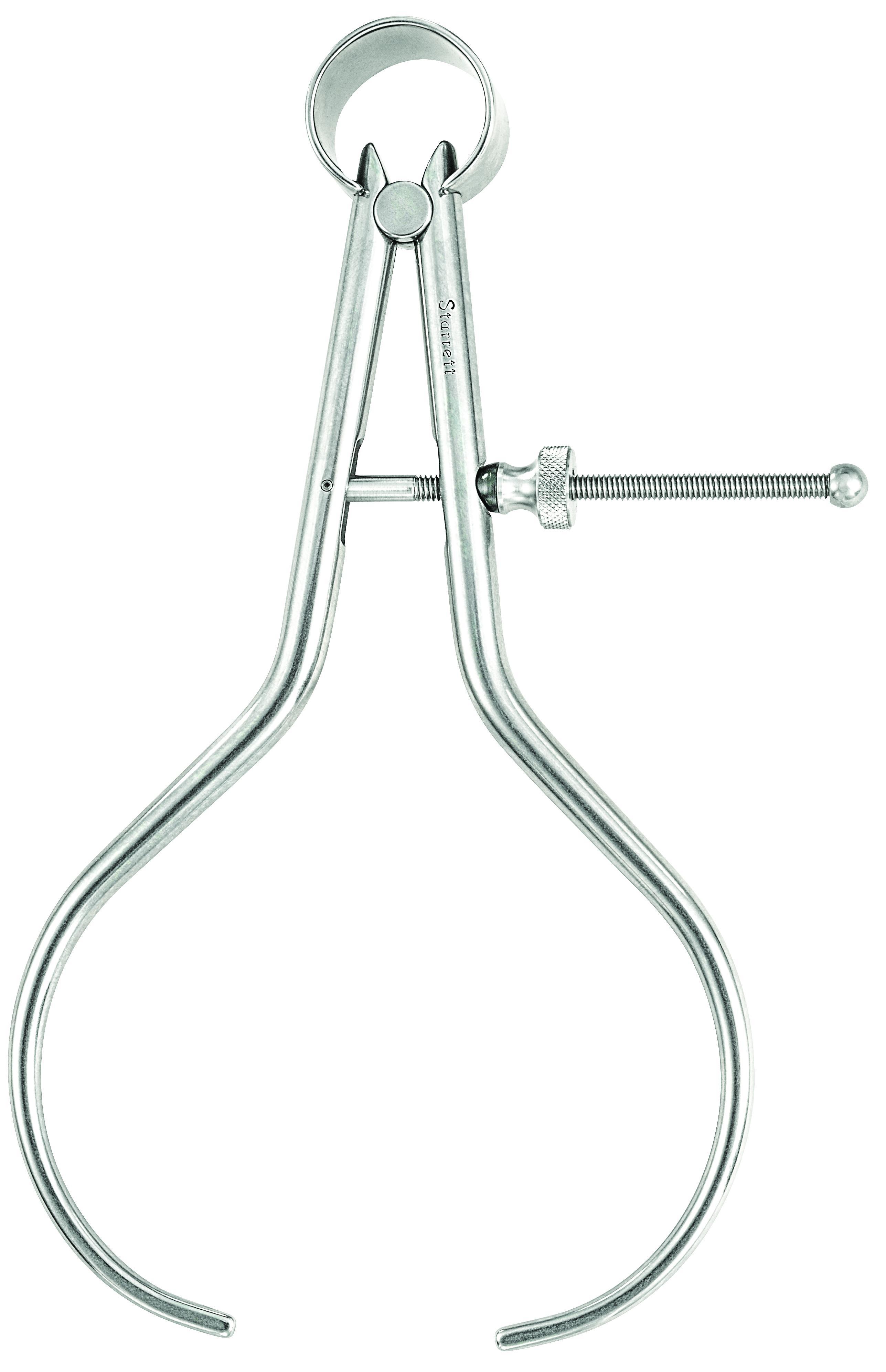 CALIPER OUT 6IN GRD STL PLSHD MET/SAE