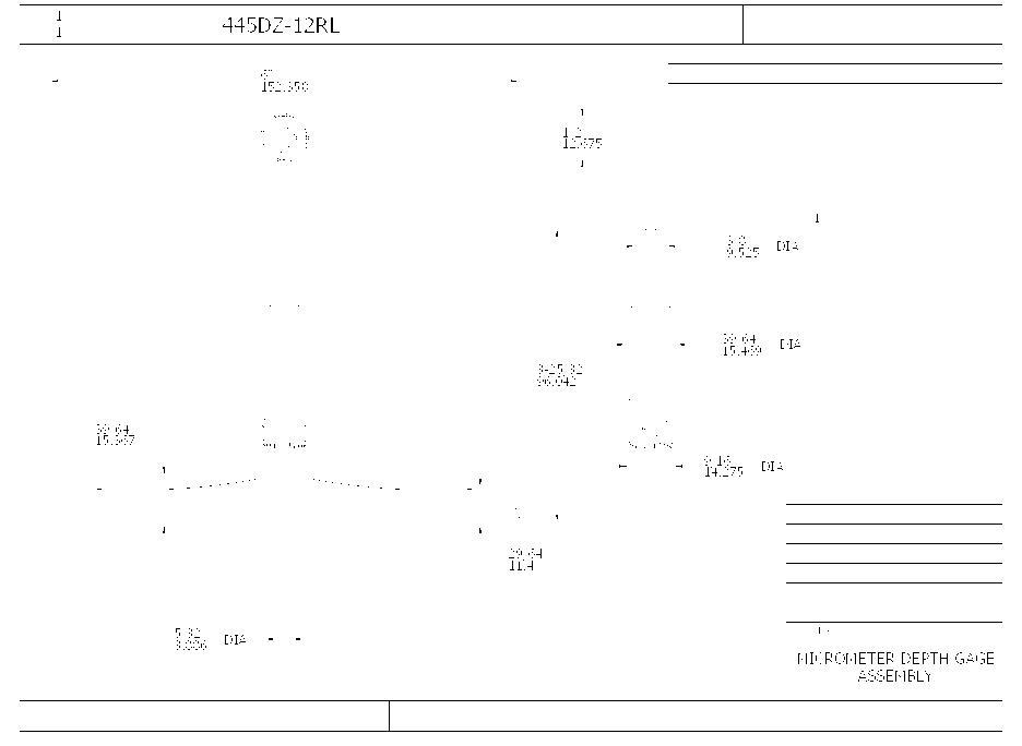 MICROMETER DEP 0-12IN 0.001IN SAT CHRM