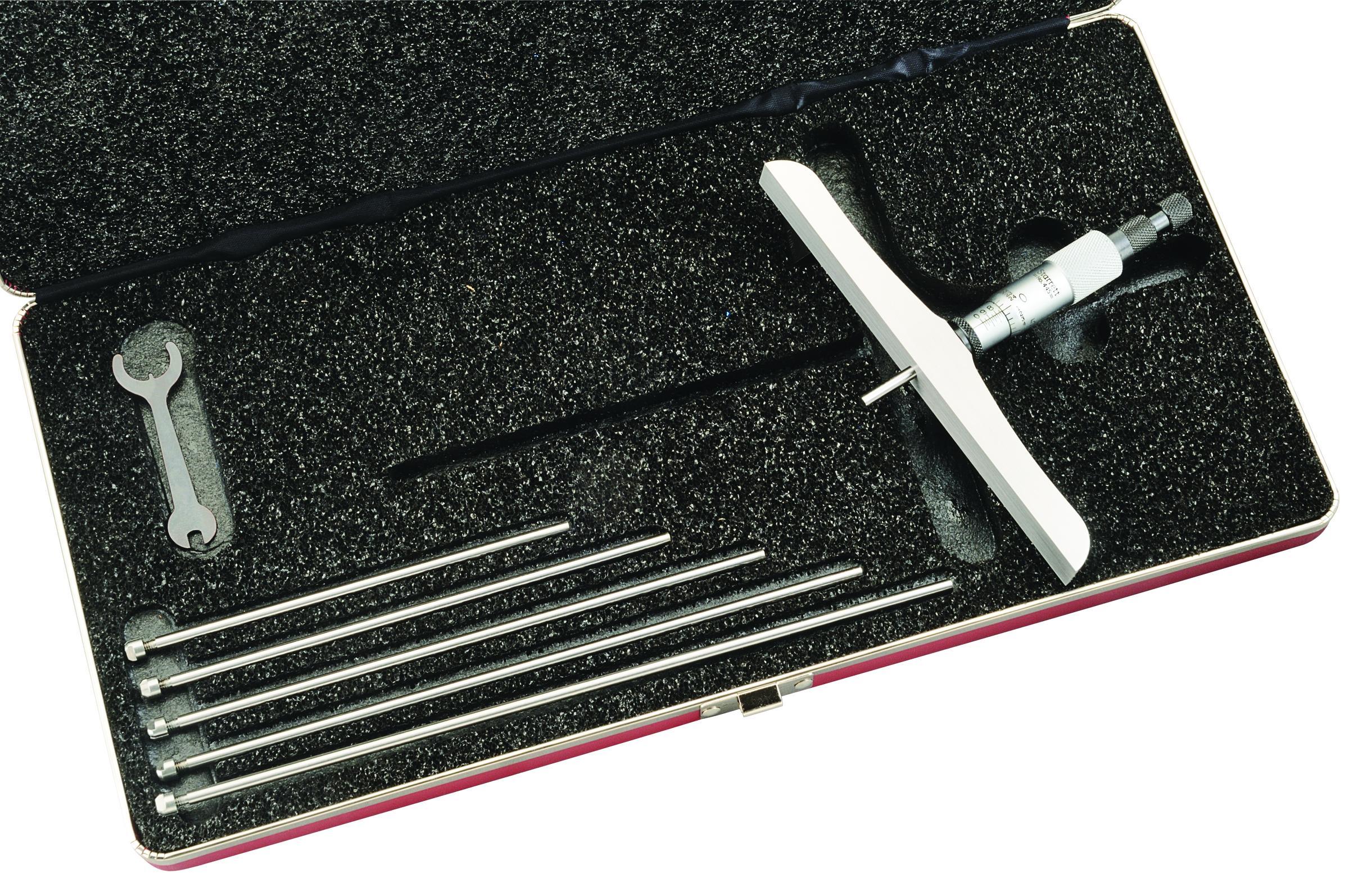 MICROMETER DEP 0-6IN 0.001IN SAT CHRM