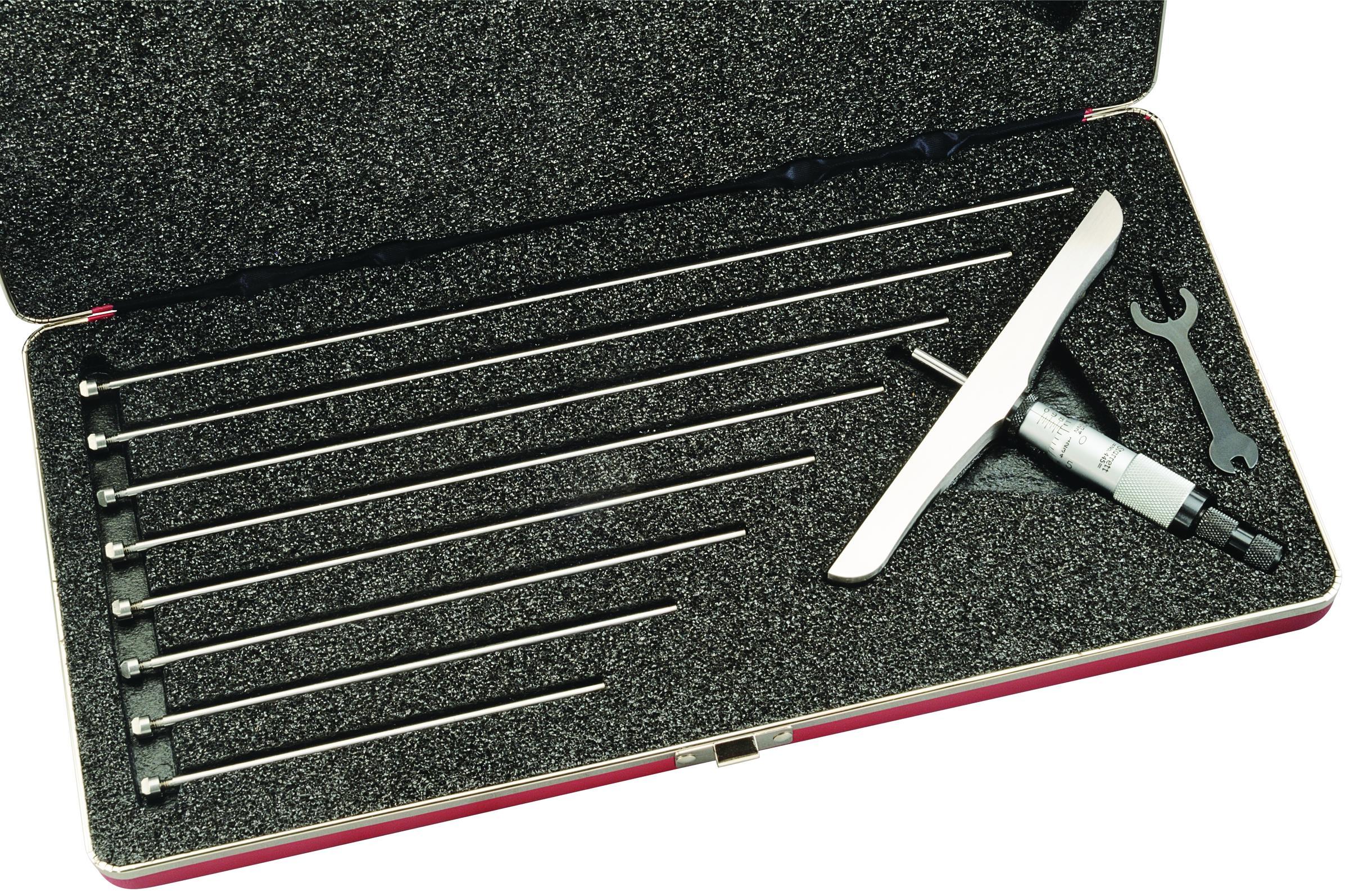 MICROMETER DEP 0-9IN 0.001IN SAT CHRM