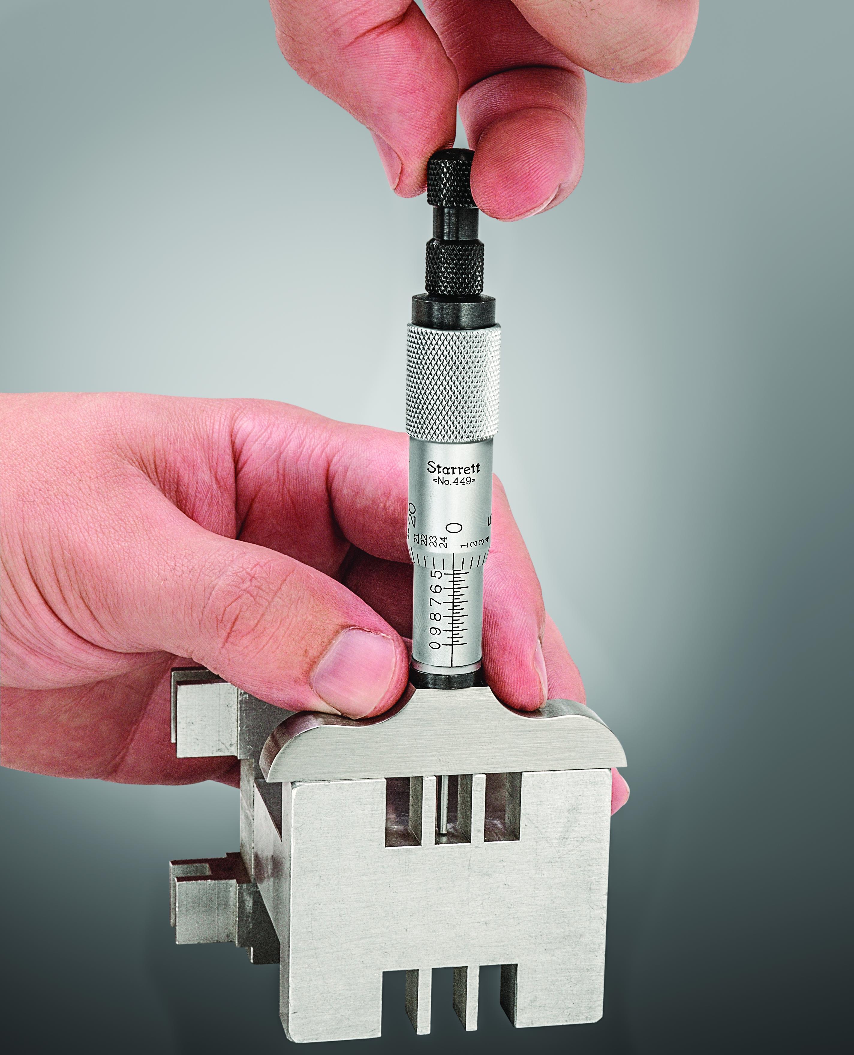 MICROMETER DEP 0-3IN 0.001IN FLT FLT
