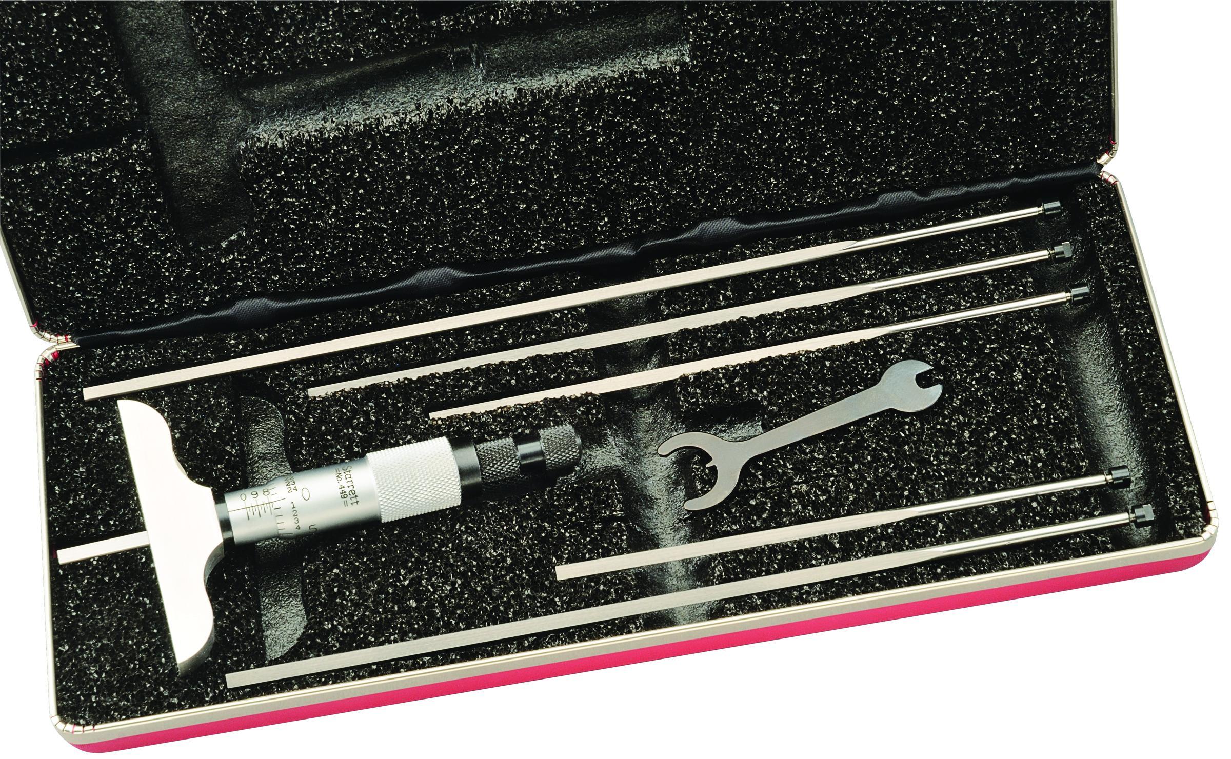 MICROMETER DEP 0-6IN 0.001IN RCHT MECH