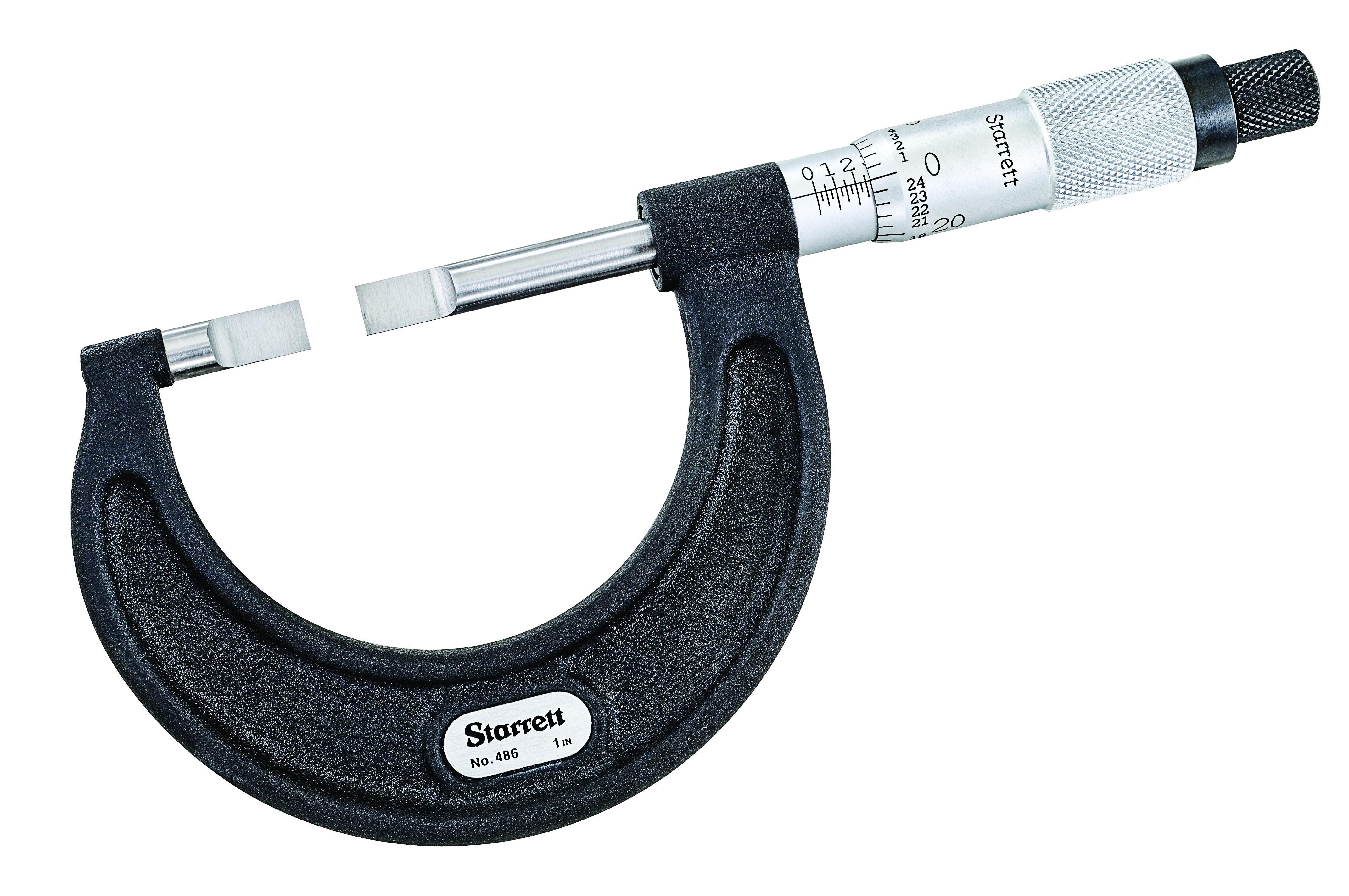 MICROMETER TYP BLD 0-1IN 0.001IN STL