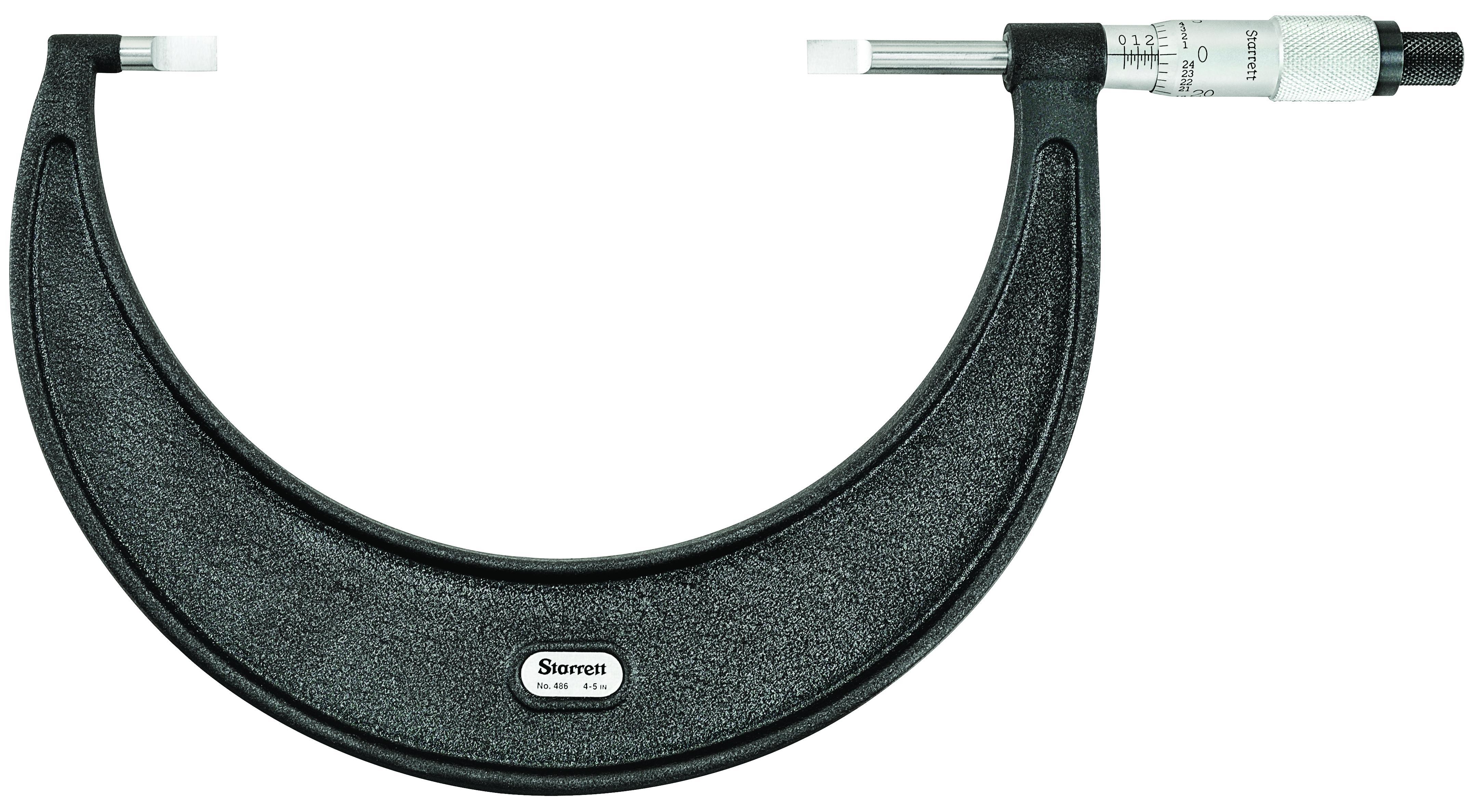 MICROMETER TYP BLD 4-5IN 0.001IN STL