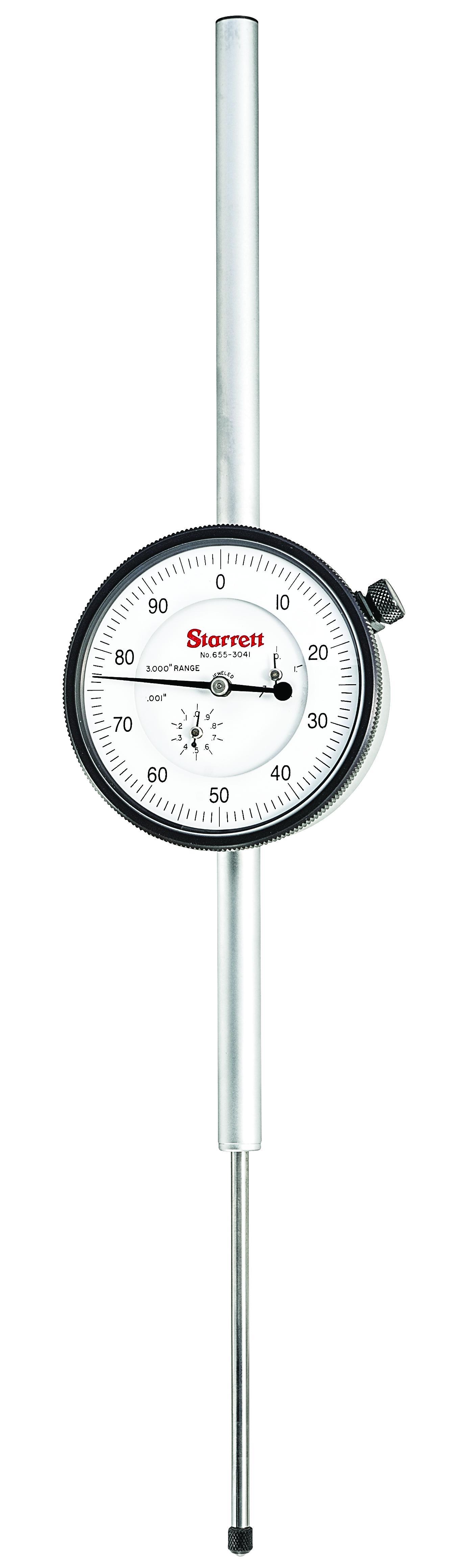 INDICATOR DIAL 3IN 0-100 0.001IN 2-3/4IN