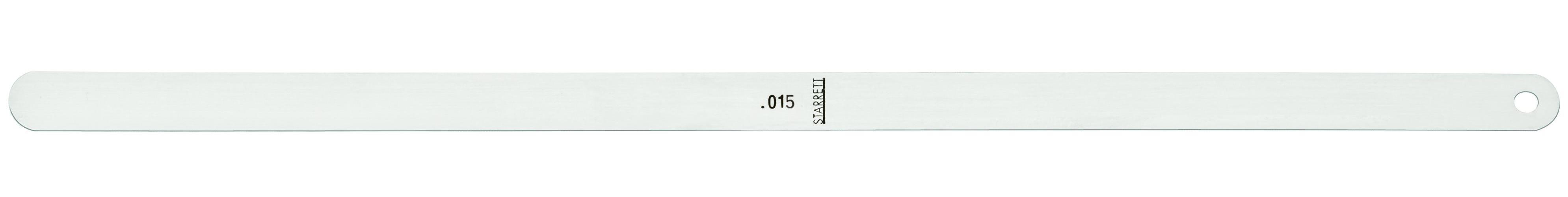 GAGE THK 12X1/2X0.015IN TMPD STL